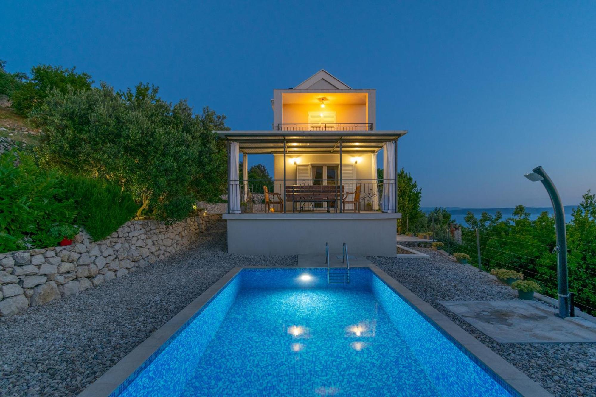 Villa With Sea View Podgora Exterior foto